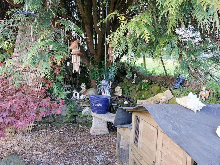 Cosy Cornish Cabin St Austell Extérieur photo